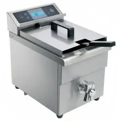 FREIDORA ELÉCTRICA CON GRIFO - Mod MAREA 8T - CAPACIDAD CUBA 3 LT DE ACEITE - Alimentación monofásica