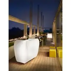 MOSTRADOR DE BAR - MOD. RODILLO - INTERIOR/EXTERIOR - ESTRUCTURA DE POLIETILENO - HOMOLOGACIÓN CE