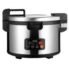 ARROCERA - Mod SD82C - Estructura de acero - Capacidad de arroz cocido de 22 litros - Potencia de 2500 W - Alimentación monofásica - Dimensiones cm L 48 x P 41 x 54,8h
