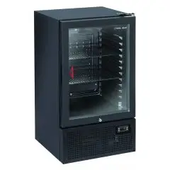 Expositor refrigerado - Mod TKG 120B - Temperatura +1°/+10°C - Capacidad Lt 88 - Estático con agitador - Dimensiones cm L 48,8 x P 50,6 x H 84