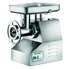PICADORA DE CARNE PROFESIONAL 32 TND (grupo picador extraíble) - Grupo picador de aluminio - Inversión de marcha - Potencia hp 2,2 - 1600W AC 230V - Monofásica - Producción horaria Kg / h 300-500