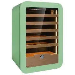 Vitrina refrigerada para vino con capacidad Lt 126 y temperatura de +2 a +20 °C Klimaitalia VINARIUS 40 GREEN