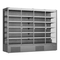 Expositor mural refrigerado con capacidad Lt 2585 y temperatura de -1 a +5 °C Klimaitalia NOVI 250