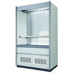 Expositor mural refrigerado para carne con gancho - Mod VS - Temperatura 0°/+2°C - Ventilado