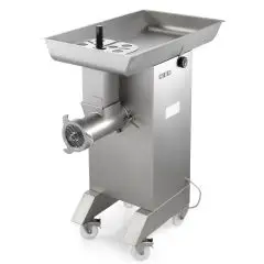 PICADORA DE CARNE PROFESIONAL DE SOBREMESA INDUSTRIAL - MOD. TC 42 GO VERT HP 7 IT - Con protección contra sobrecorrientes - Producción horaria Kg/h 1200/1300 - Alimentación TRIFÁSICA 230-400/50/3 - CE