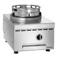 Cocina wok de gas de 1 fuego Bartscher - Mod GWTH1 - Potencia 11,5 kW - Dimensiones cm L 40 x P 60 x H 41,5