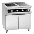 Cocina eléctrica 4 placas de inducción Bartscher 105765 línea BART