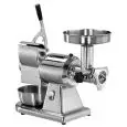 Combinada Picadora de carne y Rallador 12 / T - Grupo picador de aluminio - Monofásico - Producción horaria Kg / h 100-160 - Producción horaria Rallador Kg/ 40 h - Homologación CE