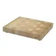 TABLA DE CORTAR PARA ASADOS mod. Anduus -  de carpe blanco teselado