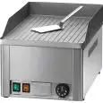 PLANCHA FRY TOP ELÉCTRICO DE SOBREMESA - Mod. FRY1/R - SUPERFICIE ACANALADA - Potencia 3 kW - Superficie de cocción cm L 32,5 x P 48 - Alimentación MONOFÁSICA - Homologación CE