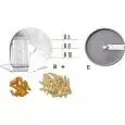 DISCOS - Mod. B. - Para modelo Chef - Para cortes en BASTONCITOS - Usar con discos mod. E