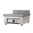 COCEDOR DE PIADINA A GAS POLLINI - Modelo C.P4 - De sobremesa - Placa de acero inoxidable - Capacidad térmica KW 6,7 - Homologación CE
