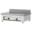 COCEDOR DE PIADINA A GAS POLLINI - Modelo C.P6 - De sobremesa - Placa de acero inoxidable - Capacidad térmica KW 11 - Homologación CE