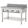COCEDOR DE PIADINA ELÉCTRICO POLLINI - Modelo C.PE.8 - Sobre soporte de acero inox - Placa de hierro - Potencia KW 9 - Homologación CE