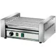 MÁQUINA PARA COCINAR HOT DOG Y SALCHICHAS - Mod. RW8 - Potencia 1,8 kW - N. 8 rodillos - 230V monofásico - Homologación CE