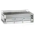 PARRILLA DE PIEDRA LÁVICA B - Predispuesta para metano - Mod. B 115 - Parrillas de cocción de hierro fundido esmaltado opaco - Potencia 23 kW - Alimentación METANO-GPL - Medidas cm L 114 x P 70 x h 38 - Homologación CE