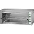 SALAMANDRAS - Mod. RS 70 - Monofásica - Potencia kW 3,2 - Medidas de la parrilla de cocción cm. L67 x P29 - Homologación CE