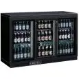 EXPOSITOR VITRINA REFRIGERADO DE CHAPA BARNIZADA Y ALUMINIO - PARA BEBIDAS - Mod. G-BC3PS - VENTILADO - CAPACIDAD Lt 335 - N. 1 PUERTA DE CRISTAL - TEMPERATURA +2°/+8°C - Medidas cmL 135 x F 53,5 x h 92 - CE