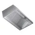 Campana de pared de acero inox AISI 430 (sin turbina) - Filtros de lamas - Bombilla de led