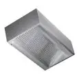Campana central tipo Cubika de acero inox AISI 430 (sin turbina) - Filtros de lamas