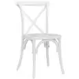 Sedia - color blanco - Estructura en madera - Modelo 1186-HT35-W