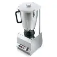 LICUADORA - MOD. FRUJU5 - CAPACIDAD N. 1 JARRA DE lt 5 - CUERPO y JARRA de acero INOX - Variador de velocidad - Alimentación monofásica V 230/50Hz - POTENCIA W 750 - MEDIDAS Cm A 24,5 X F 26 X h 54 - CE