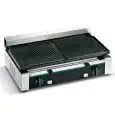 PLANCHA ELÉCTRICA ABIERTA - MOD. APER RR - N.2 SUPERFICIES DE COCCIÓN ACANALADAS cm 50X25,5 - POTENCIA W 1800 - Alimentación monofásica V 230/50Hz - MEDIDAS Cm A 51,5 X F 43,5 X h 17 - CE