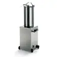 EMBUTIDORA HIDRÁULICA VERTICAL - MOD. 122041 - Capacidad del cilindro Lt 15 - Diámetro del Cilindro cm. Ø 20 - Longitud del Cilindro cm. 49,5 - Alimentación TRIFÁSICA 230-400/50/3 - CE