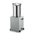 EMBUTIDORA HIDRÁULICA VERTICAL - MOD. 123124 - Capacidad del cilindro Lt 25 - Diámetro del Cilindro cm. Ø 26 - Longitud del Cilindro cm. 46 - Alimentación MONOFÁSICA 230/50/1 - CE