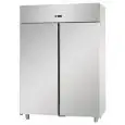 ARMARIO FRIGORÍFICO DE ACERO AISI 304 - ESTÁTICO - Mod BG12EES - CAPACIDAD LT 1200 - N. 2 PUERTAS - TEMPERATURA 0/+10°C - Medidas cm  L 142 x P 70 x h 203/210 - CE