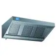 Campana de pared Tipo Snack de acero inoxidable AISI 304 - Con Turbina y Regulador de velocidad - Bombilla de led