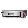 HORNO ELÉCTRICO PARA PIZZA - Mod. FMD 9 - Panel de Control Digital - CÁMARA DE COCCIÓN ENTERAMENTE REFRACTARIA - MONOFÁSICO/TRIFÁSICO - De 1 Planta - Medidas CÁMARA cm. L 108 x P 108 x h 14 - Potencia 13,2 kW - Homologación CE