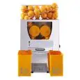 EXPRIMIDORA DE ACERO INOX - Mod. F 50 - ALIMENTADOR MANUAL - CAPACIDAD 20/25 frutas por minuto - VOLUMEN FRUTA máx. Ø mm 85 - MONOFÁSICA - CE