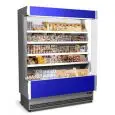 EXPOSITOR MURAL REFRIGERADO - MOD. VULCANO 60 VERNICIATO - VENTILADO - Temperatura mínima de trabajo °C +3/+5 - AUTOSERVICIO - NO MODULAR - CE