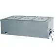 BAÑO MARÍA DE SOBREMESA - MOD. BM - Estructura de acero inox - Termostato ajustable +30°/+90°C  - Alimentación V230 50/60 Hz