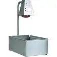 MANTENEDOR DE FRITOS con contenedor GN - MOD. BI4719 - Estructura de acero inox - N. 1 lámpara de infrarrojos - Potencia W 250 - Alimentación V230 50/60 Hz - Medidas cm A 60 x F 33 x h 68