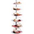 PORTAPLATOS A PARED - MOD. CA1439P - Para platos 18/23 - Capacidad n. 12 platos - Medidas cm A 42 x F 20 x h 90