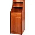MUEBLE DE SERVICIO PARA COMEDOR ALTO - MOD. ML3050S - Estructura de aglomerado laminado de alto espesor - N. 1 puerta - N. 1 cajon - Medidas cm A 45 x F 49 x h 144
