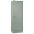 ARMARIO DE METAL PORTAESCOBAS N.1 PUERTA - MOD. SCO60 - Estructura monobloque - Medidas Cm A 60 x F 40 x H 180 - Volumen m³ 0,45 - Peso Kg. 26