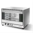 HORNO ELÉCTRICO DE CONVECCIÓN - MOD. ISOP_400V - ALIMENTACIÓN V 400/50Hz TRIFÁSICO - N. 4 PISOS - N. 4 bandejas (cm 60x40 o GN 1/1) - POTENCIA W 5200 - MEDIDAS EXTERIORES cm A 82 x F 76 x h 60,5 - CE