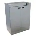 ARMARIO CALIENTAPLATOS 2 PUERTAS BATIENTES - MOD TQ231 - Monofásico 230V - Potencia absorbida: W 1500 - Cap - 120 platos - Medidas cm A70 x F41 x H90 - CE