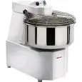 AMASADORA DE ESPIRAL CON CABEZAL FIJO - Mod. IAFN60 - Alimentación V 400 trifásica - Capacidad cuba lt. 75 - Peso masa Kg. 64 - Potencia Kw 3