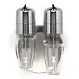 BATIDORA FRAPÉ DE PARED MOD. GM3133F - N. 2 jarras transparentes de Lt. 0,800 - Velocidad BATIDORA 18000 RPM - Potencia 300W - Alimentación MONOFÁSICA 230v/50-60hz - Homologación CE