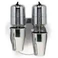 BATIDORA FRAPÉ DE PARED MOD. GM3133M - N. 2 jarras de acero inox de Lt. 0,800 - Velocidad BATIDORA 18000 RPM - Potencia 300W - Alimentación MONOFÁSICA 230v/50-60hz - Homologación CE