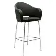 TABURETE AGATHA - MOD. 384 - ESTRUCTURA DE ACERO CON REPOSAPIÉS - ARMAZÓN DE TEJIDO - PARA INTERIORES - Medidas Cm A 60 x F 59 x H 116 - HOMOLOGACIÓN CE