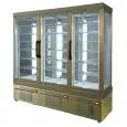 VITRINA REFRIGERADA para PASTELERÍA - MOD. TEK/60 - ESTRUCTURA EXTERIOR DE ALUMINIO ANODIZADO - CRISTAL DE BAJA EMISIVIDAD - TEMP. °C +2/+10 - TRES COMPARTIMIENTOS SEPARADOS - Alimentación monofásica - REFRIGERACIÓN ESTÁTICA - CRISTAL DE EXPOSICIÓN A ELEC