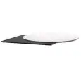 SUELO LAMINADO COMPACTO PARA SÓTANOS TIFFANY, DOMINO Y CROSS - MODELO COMPACT - BORDE INCLINADO CON NÚCLEO NEGRO h 12 mm - EQUIPADO CON 8 BUJES DE FIJACIÓN - PAQUETE DE 2