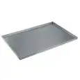 BANDEJAS RECTANGULAR DE CHAPA ALUMINIZADA PARA PASTELERÍA Y PIZZERÍA cm 60x40