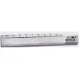 VITRINA REFRIGERADA PUERTA INGREDIENTES DE ACERO INOX -ESTÁTICA - MOD. VR3SV - GN 1/3 (cm 32,5x17,6) - SIN CRISTAL - TEMPERATURA °C 0/+10 - CE