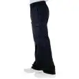 PANTALÓN DE CHEF VIENNA NEGRO - MOD. 044051 - 100% ALGODÓN - COLOR NEGRO CON RAYAS BLANCAS